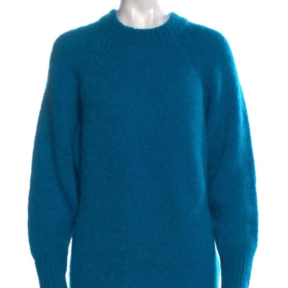 HUGE SALE! Blue Sandro chunky knit